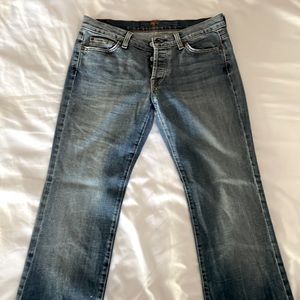7 jeans, women’s size 10 regular (30), bootcut